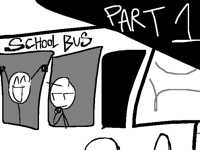 when ur in the wrong school bus pt1