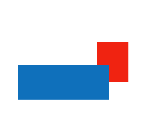 red blue big line long rectangle square