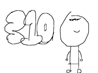 thanks for 310 followers