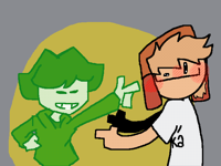 Russo dancing with @wait_wut colab