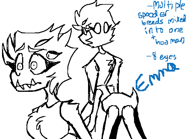 RANDOM OC DOODLES WOO (imma add more later)