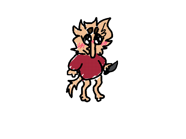 Hes just standing there… Menacingly…