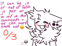 Does anyone wanna art trade,,