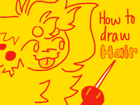 How to Draw Hair (in my opinion)