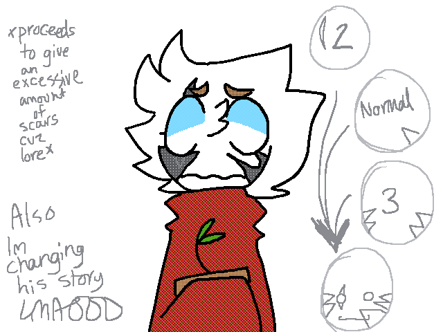Shhdycj choosing what scars to give them smdh