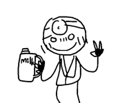 POV: The doctor’s child eats an apple