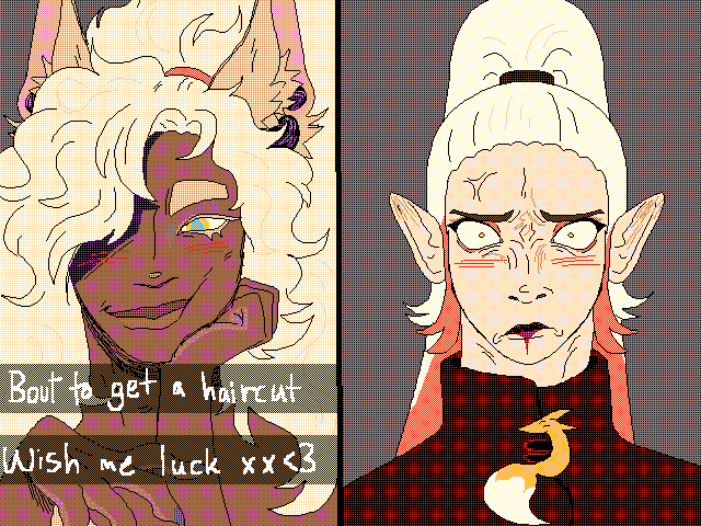 Blasts my ocs with the melanin ray
