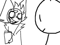 Me showing ppl my sketchbook be like: