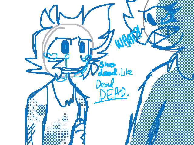 Gigi be Havin sharp teef since childhood :0