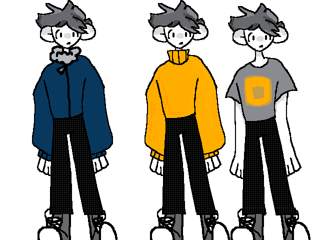 I made new outfits for buddy @Elki