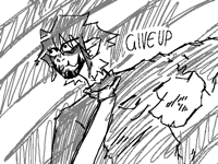 Give up
