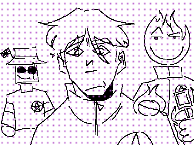 Me and d homies in pressure