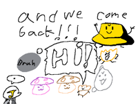 We come back!
