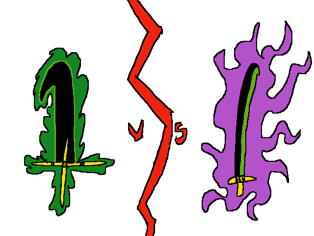 Night blade V.S Hell sword