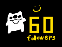 60 followers :) yipeeee