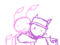 sketch of the gays bcause i want to go eat icecrea