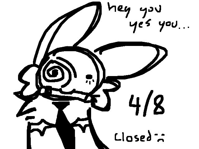 i (ℹ️) i will draw you (🫵) your oc (🎉) your
