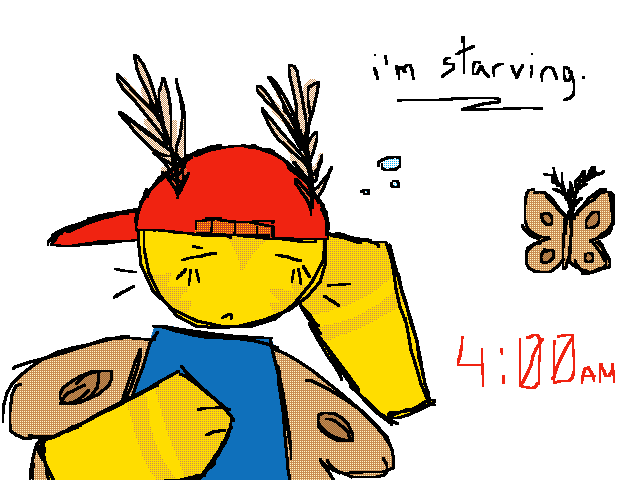 obtain snack at a late hour or whatever its calle