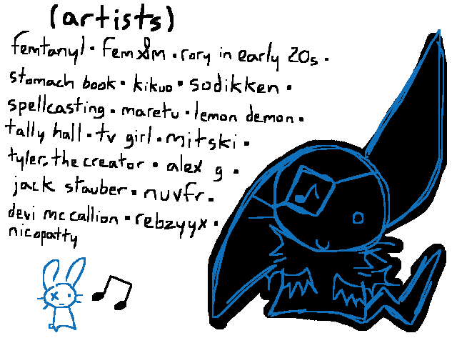 its me and my mixed music taste against the world