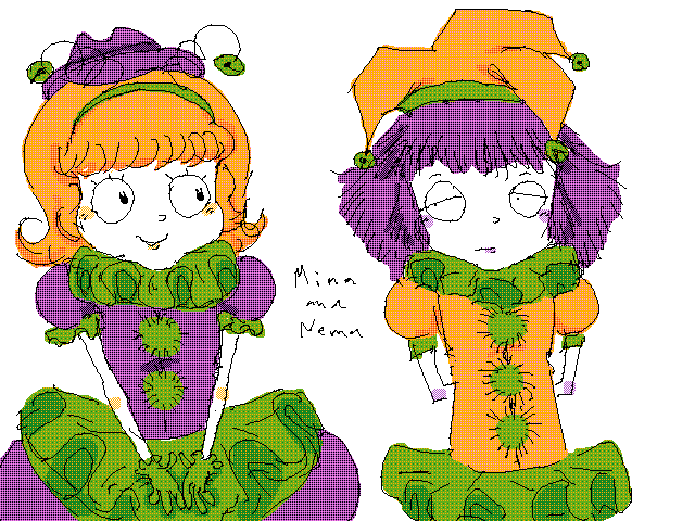 im stealing her ocs to