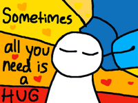 Sometimes all you need is a Hug