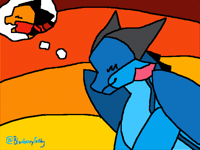 Blue x Robin Doodle