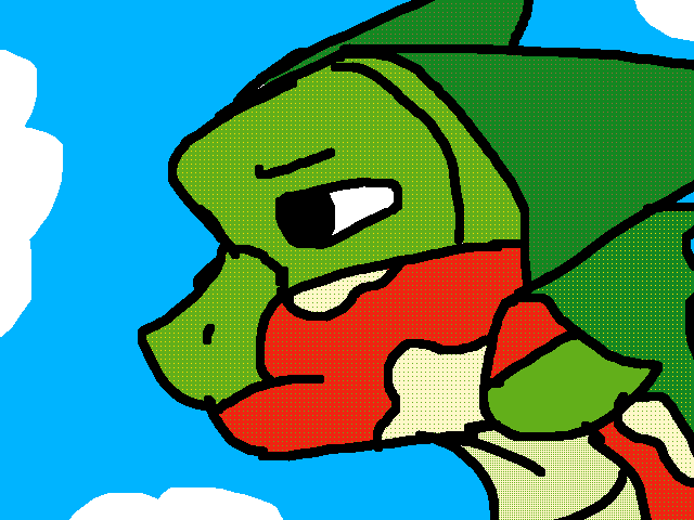 The first drawing i made for folio on my phone