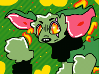 Fan art for @P3BBLE