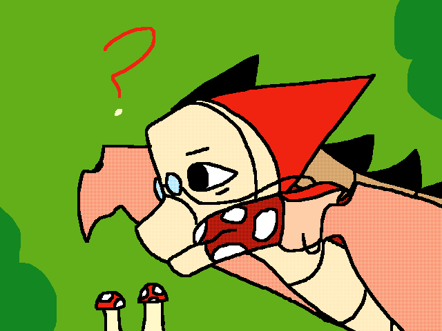 Mushroom dragon