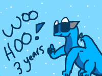 Today is my Folioscope birthday!!