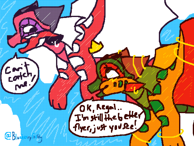 “Can’t Catch Me!”