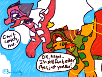 “Can’t Catch Me!”