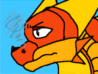 Rushed skywing doodle