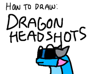 How to draw: Dragon heads - Tutorial