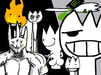 Spork reacts to fanarts