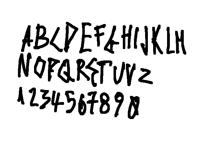 random font