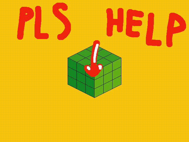 Pls help me to turn this cube like so