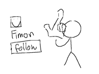 Follow fimon on they 4 more followers left to 500