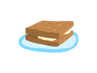 Bad drawing of my sandwich