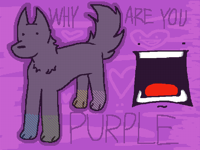 Why are you purple