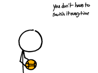 Don’t be too hard on yourself