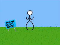 They are cheering for YOU yes YOU