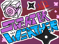 Sweater weather thumbnail for a GD streamer