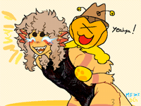 Piggyback Ride Collab :3