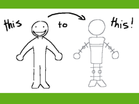 How to make a simple skeleton