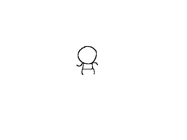 The dancing man