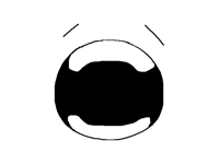 Look at this LAME face i made /j