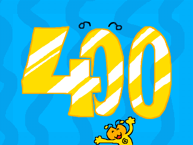 400!!!!!!!!!!!!!!!