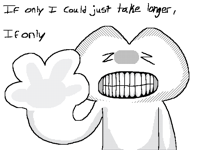 I want to take a real break atp