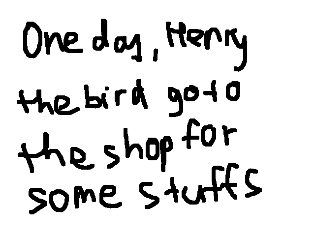 Henry the bird 1